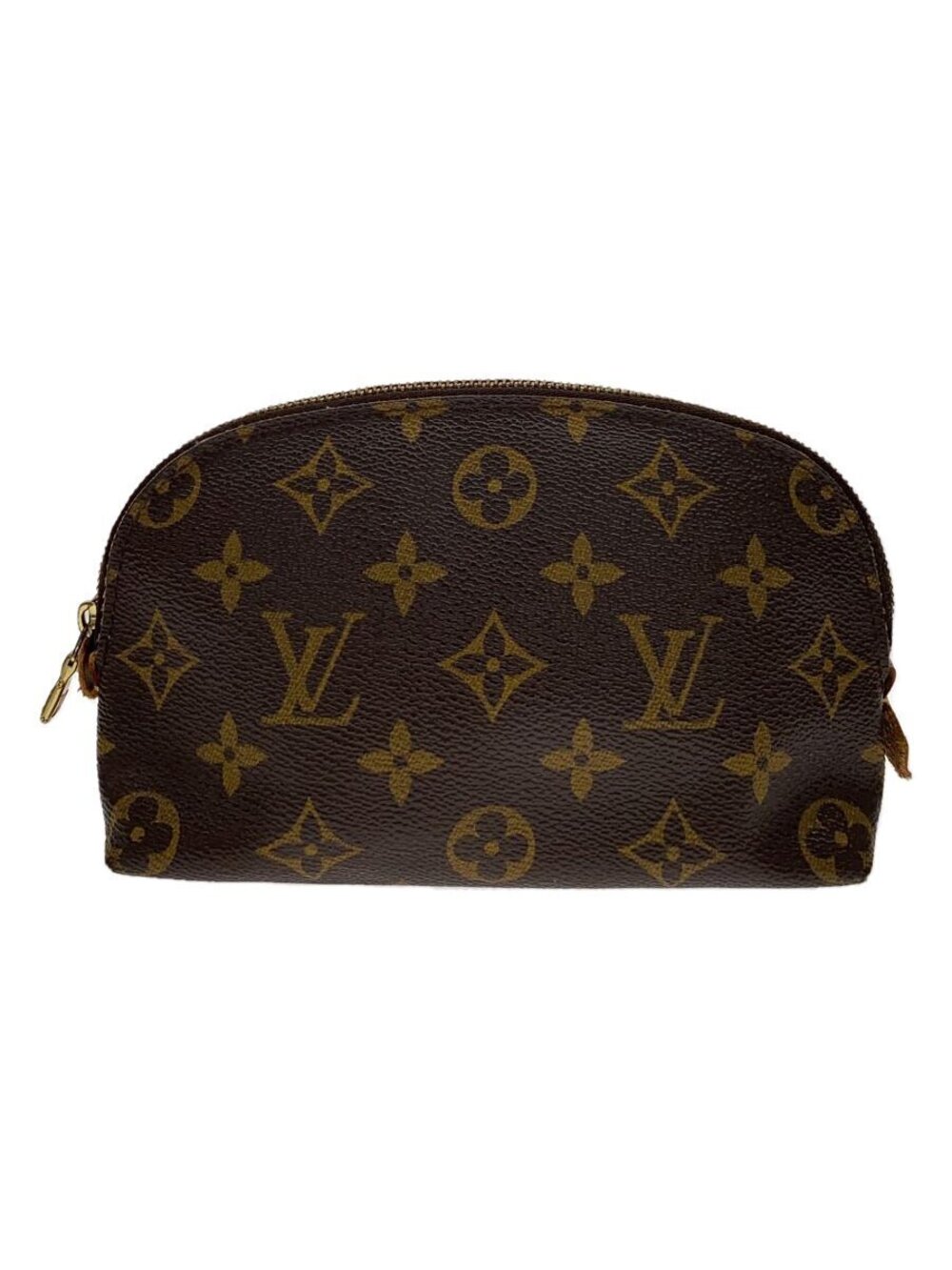LOUIS VUITTON Pochette Cosmtique Monogram Canvas Brown